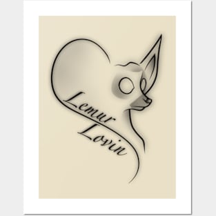 Lemur Lovin Posters and Art